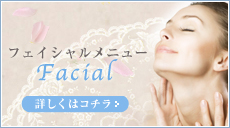 フェイシャルメニュー